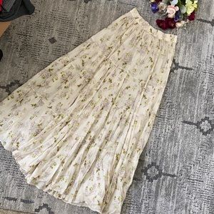 Free People Boho Floral Sheer Pants